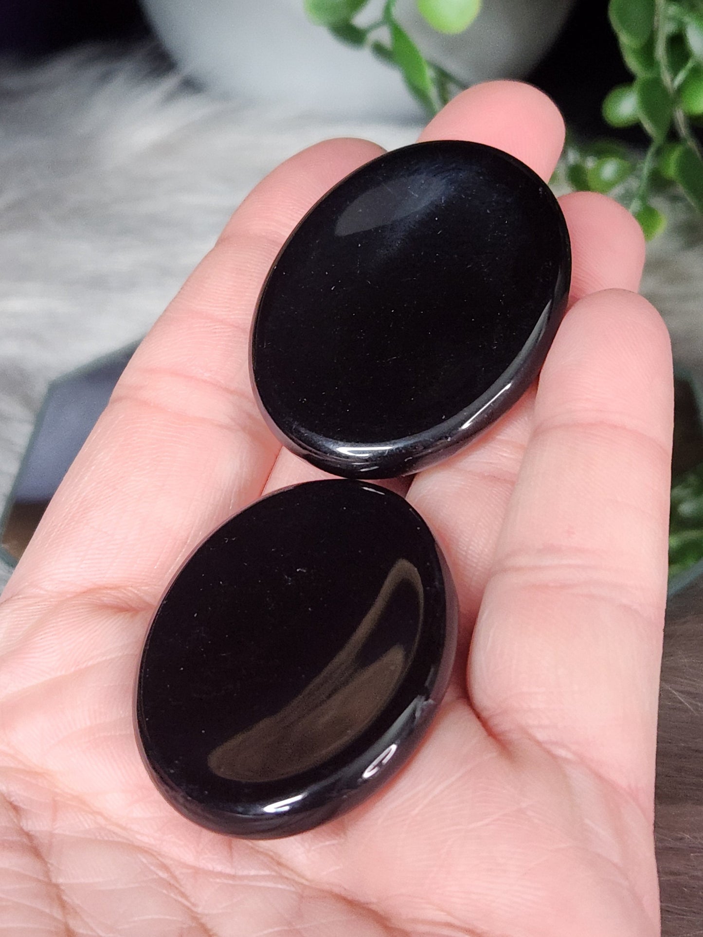 Black Obsidian | Worry Stone