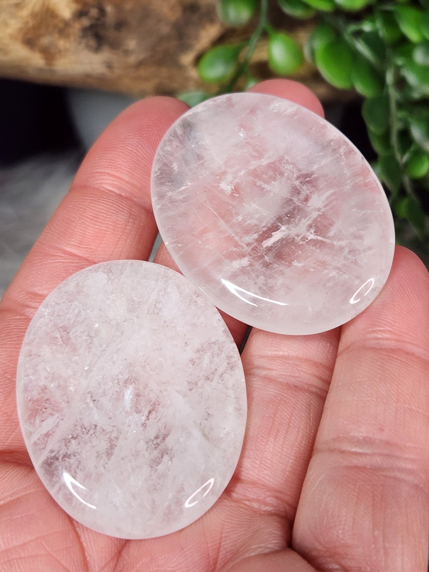Clear Quartz | Worry Stone