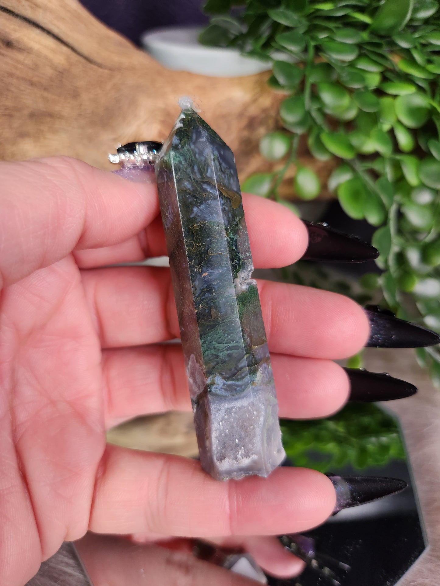 Moss Agate | Small Towers