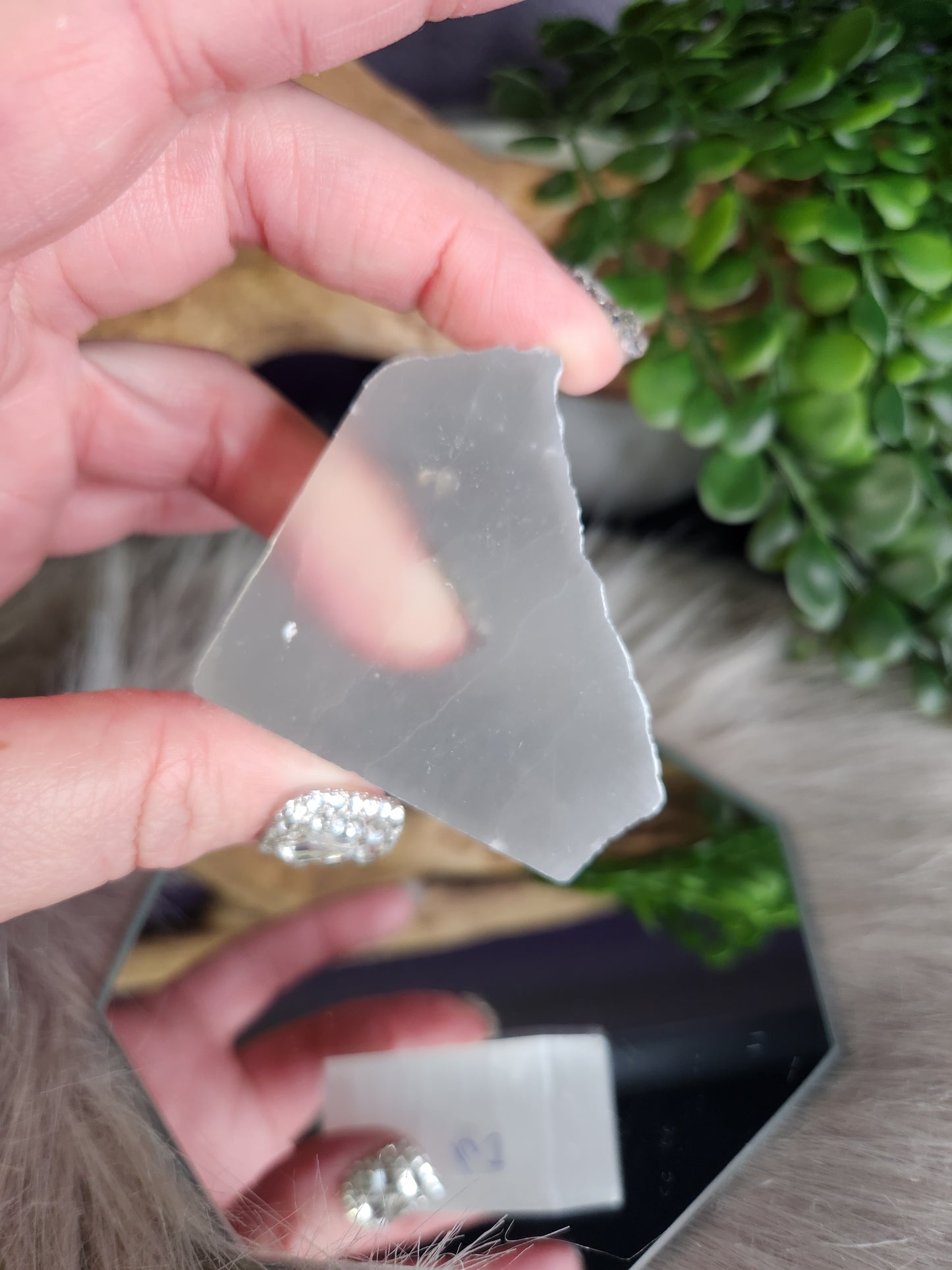Optical "TV" Selenite | Chunkers