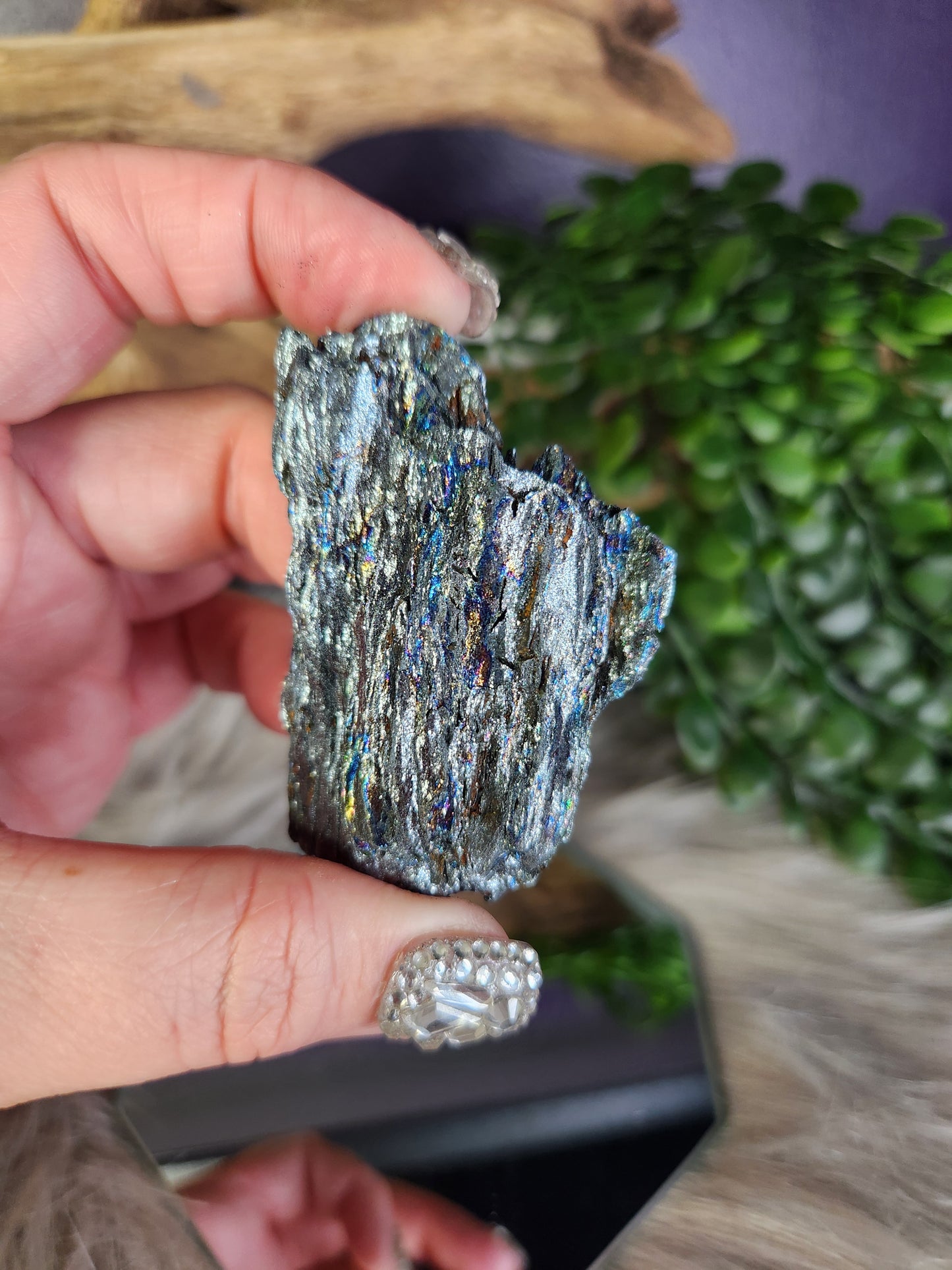 *RARE* Iridescent Rainbow Hematite | Rock Currier's (1992) Brazil