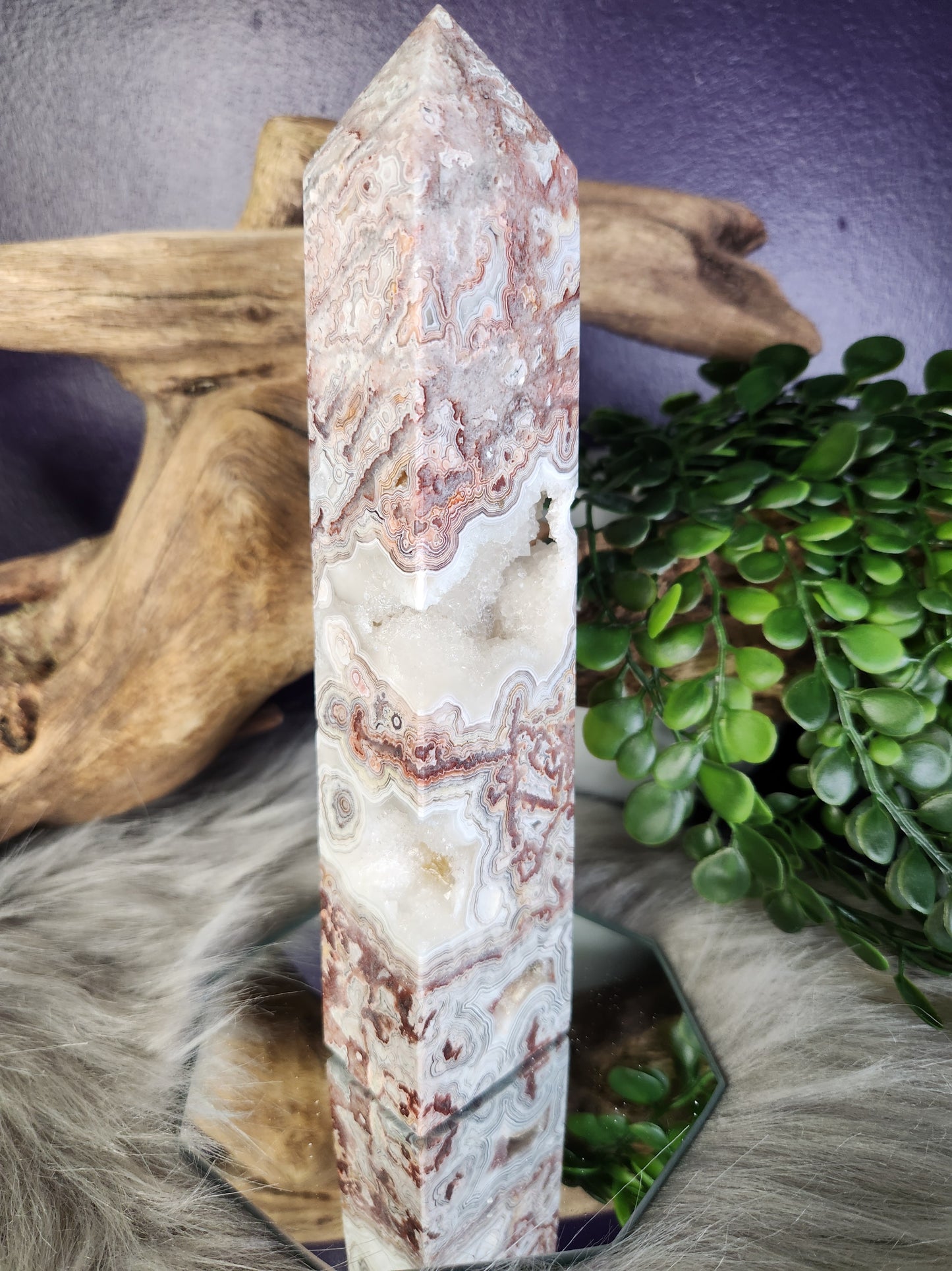 Mexican Crazy Lace Agate | XL Towers