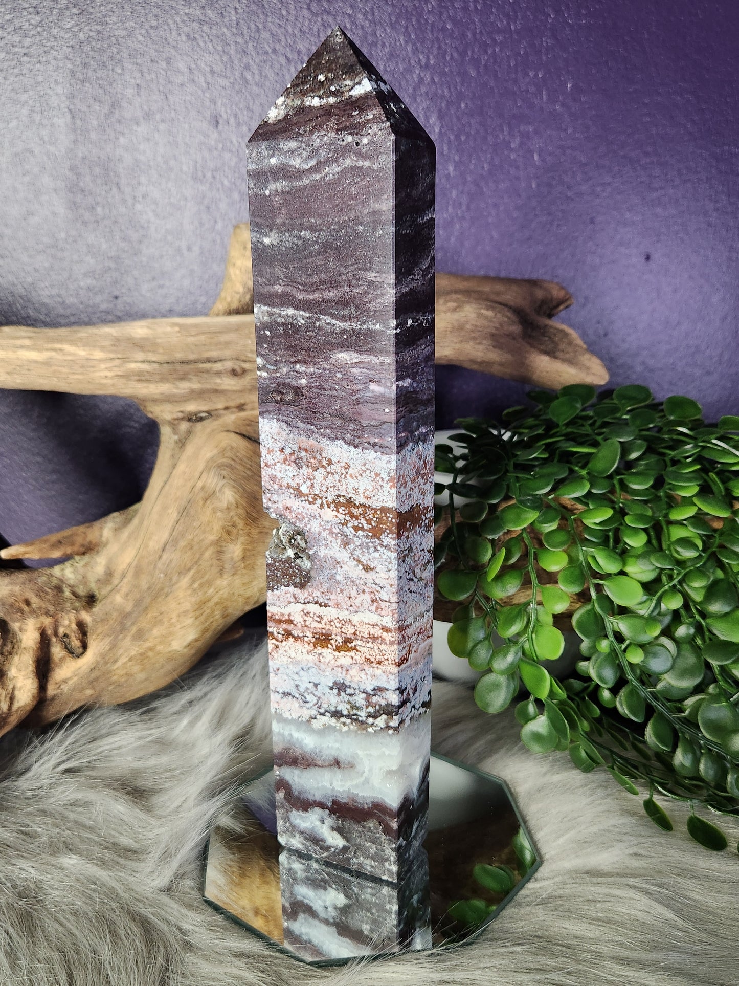 Ocean Jasper | Pink, Maroon & Chocolate XL Towers