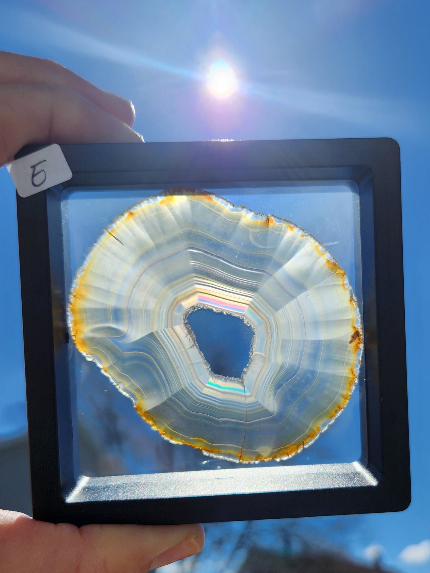 Iris Agate Slices | Indonesia