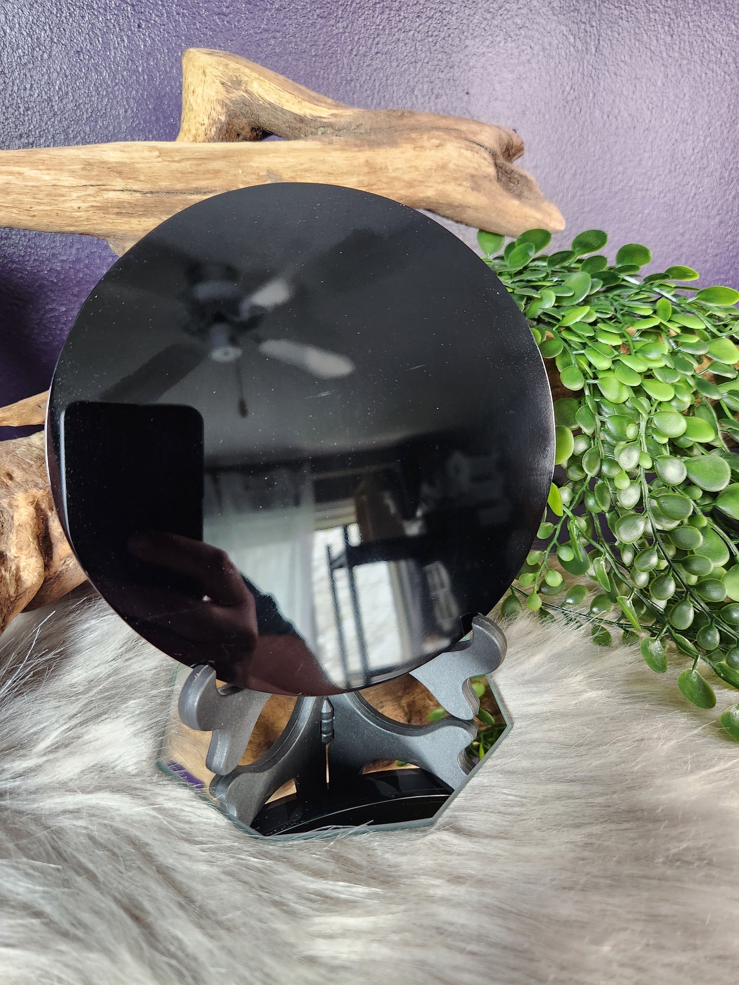Black Obsidian | Scrying Mirror