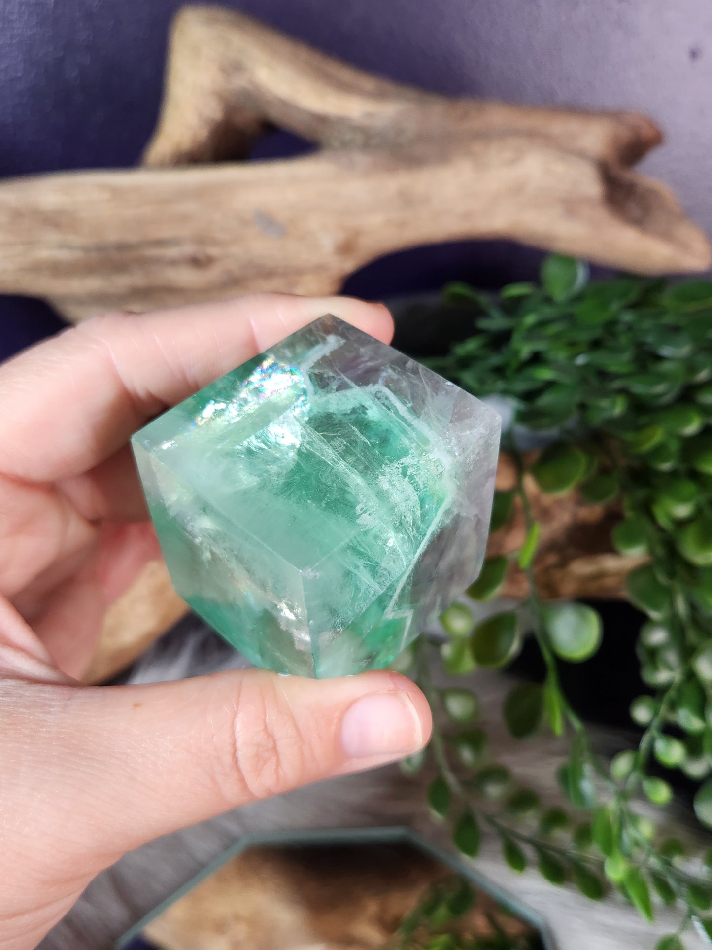 Green Fluorite | Standing Cubes