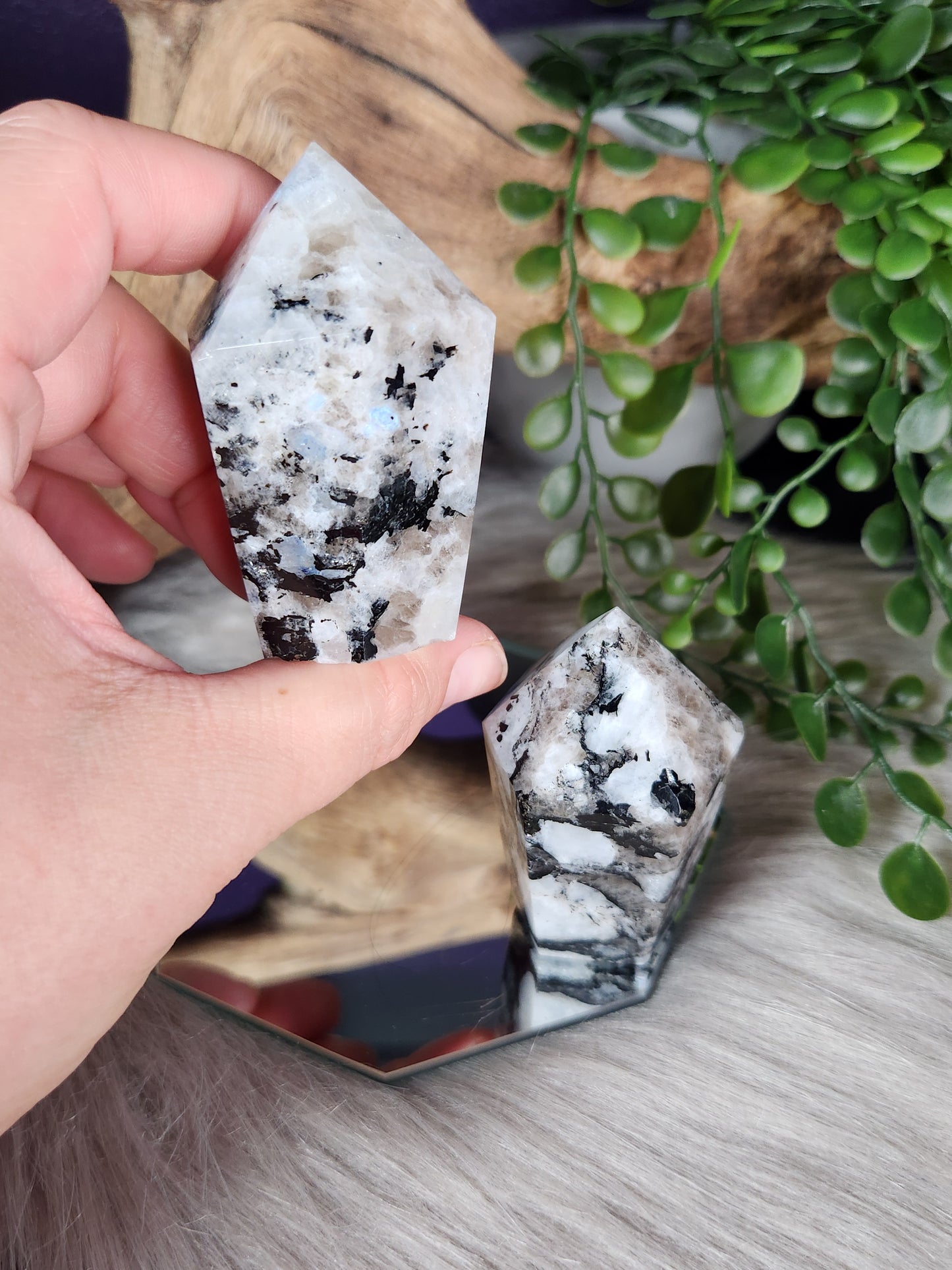 Rainbow Moonstone Cupcakes