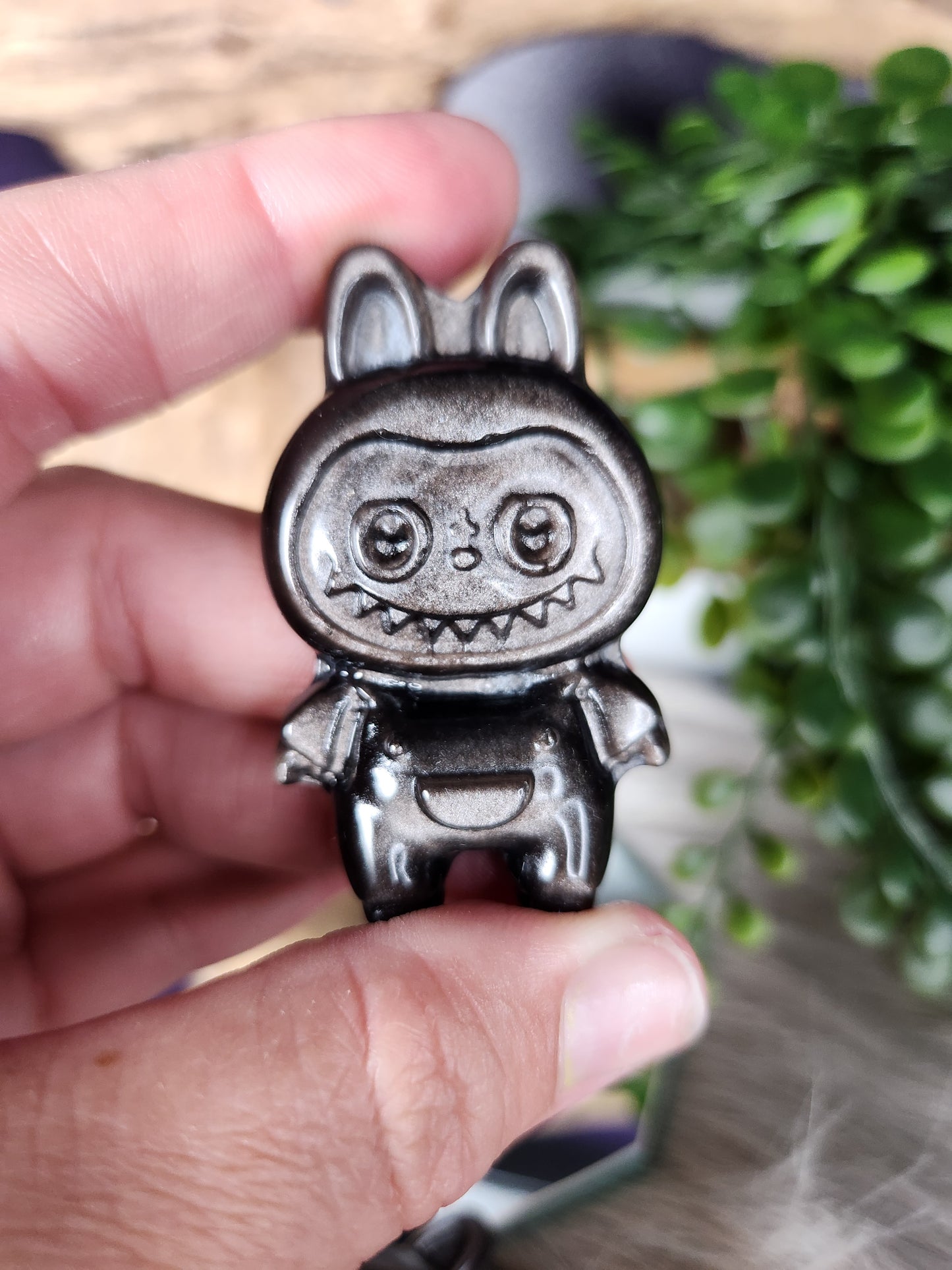 Silver Sheen Obsidian | "Labooboo"