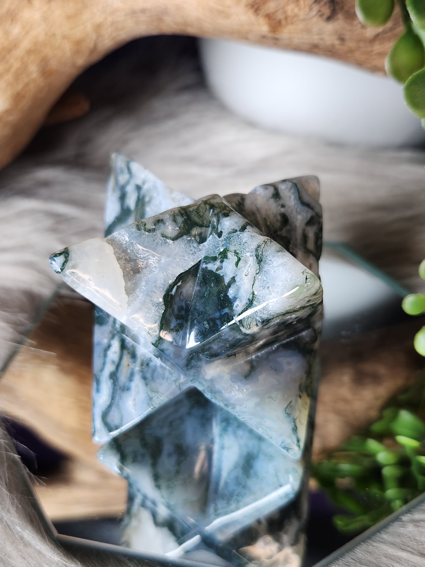 Moss Agate | Merkabah