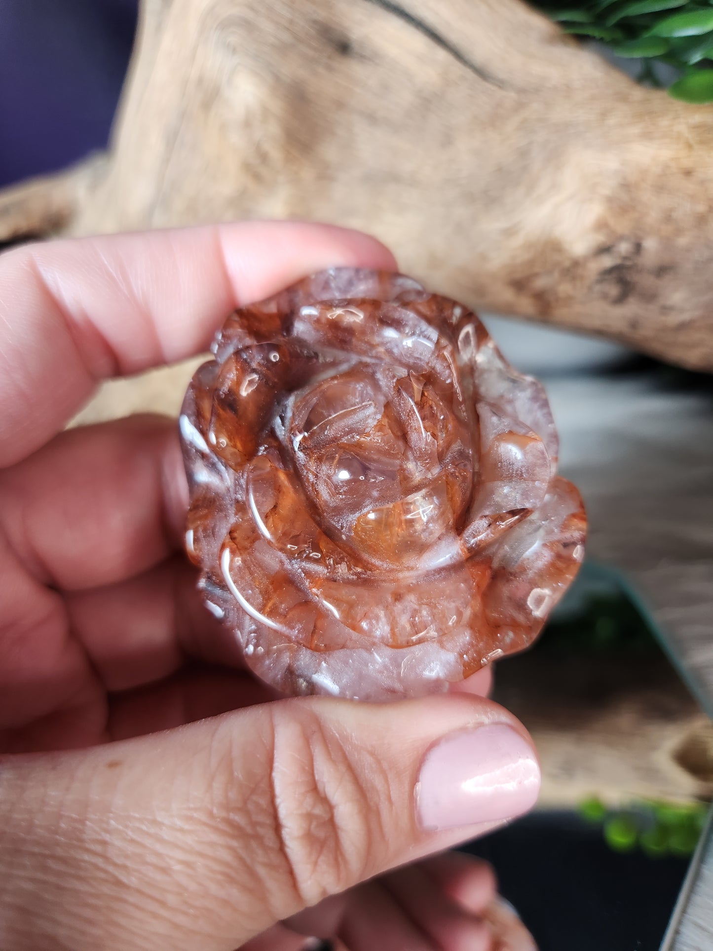 Hematoid "Fire" Quartz | Roses