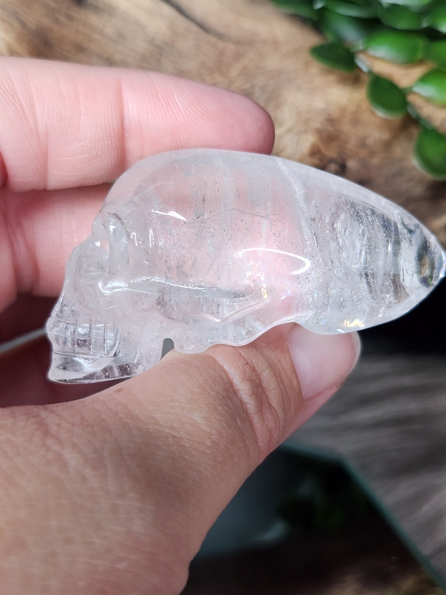 Clear Quartz | Alien Skull