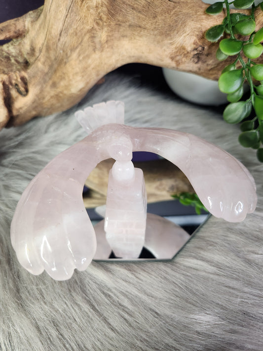Rose Quartz | Balancing Eagles