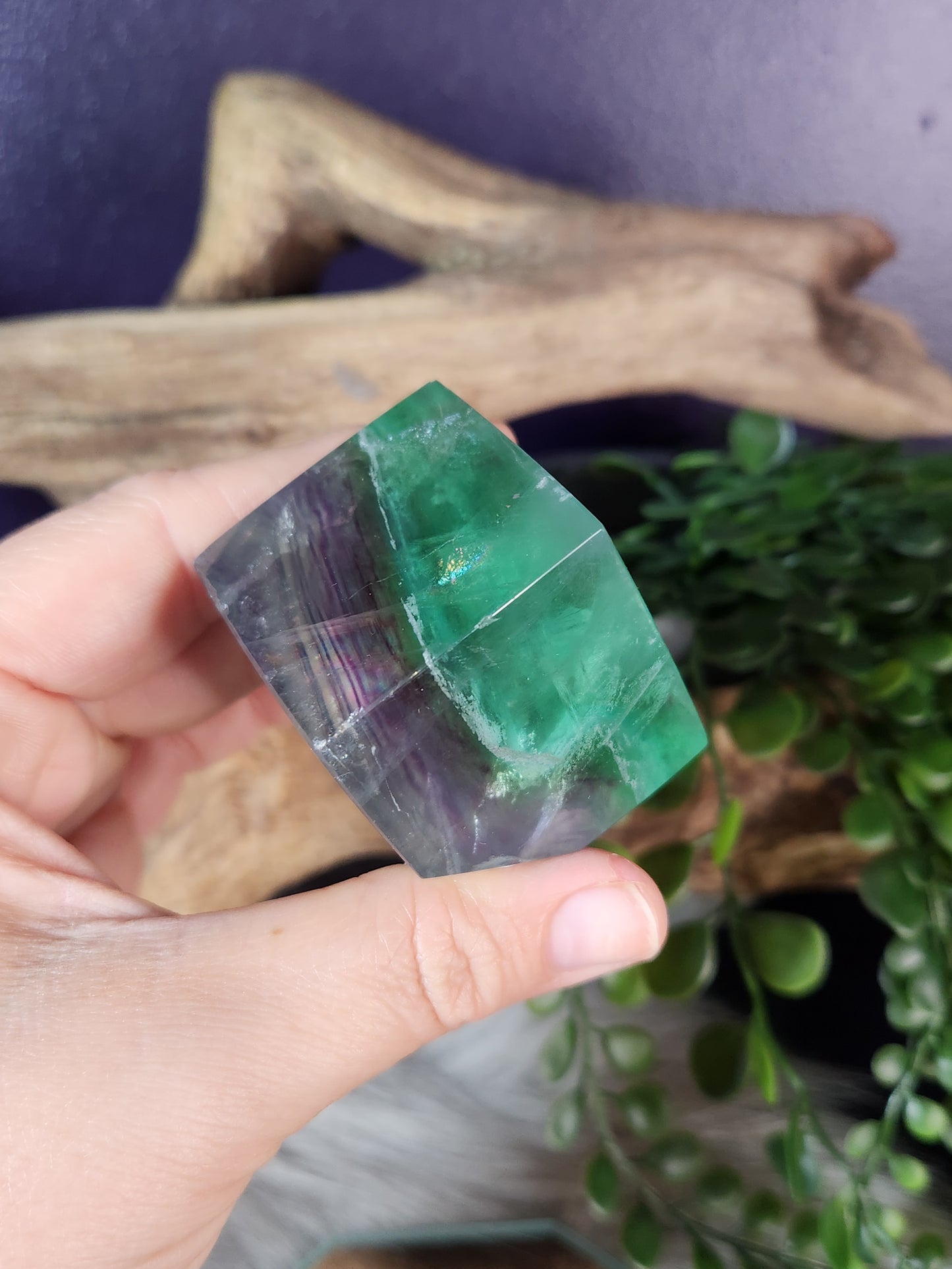 Green Fluorite | Standing Cubes