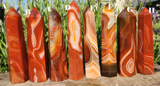 Carnelian w/Excellent Banding! | Towers