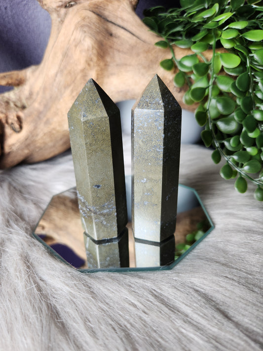 Natural Pyrite | Small Towers