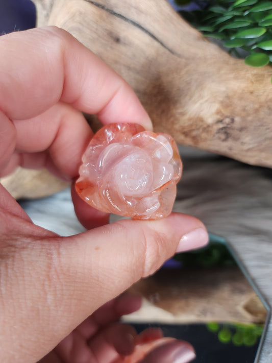 Hematoid "Fire" Quartz | Roses