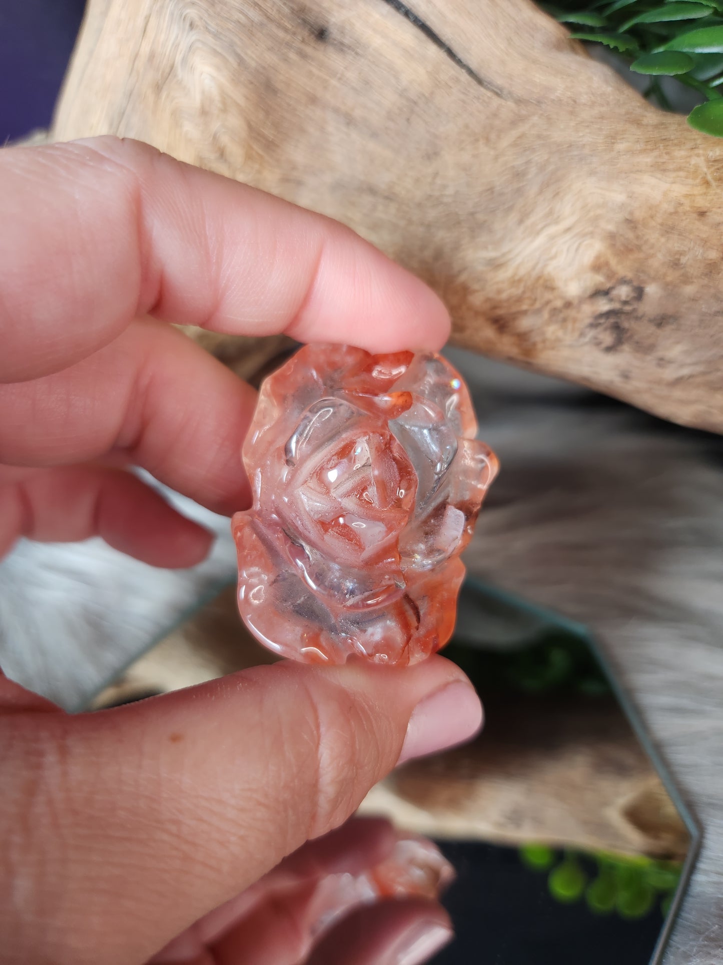 Hematoid "Fire" Quartz | Roses