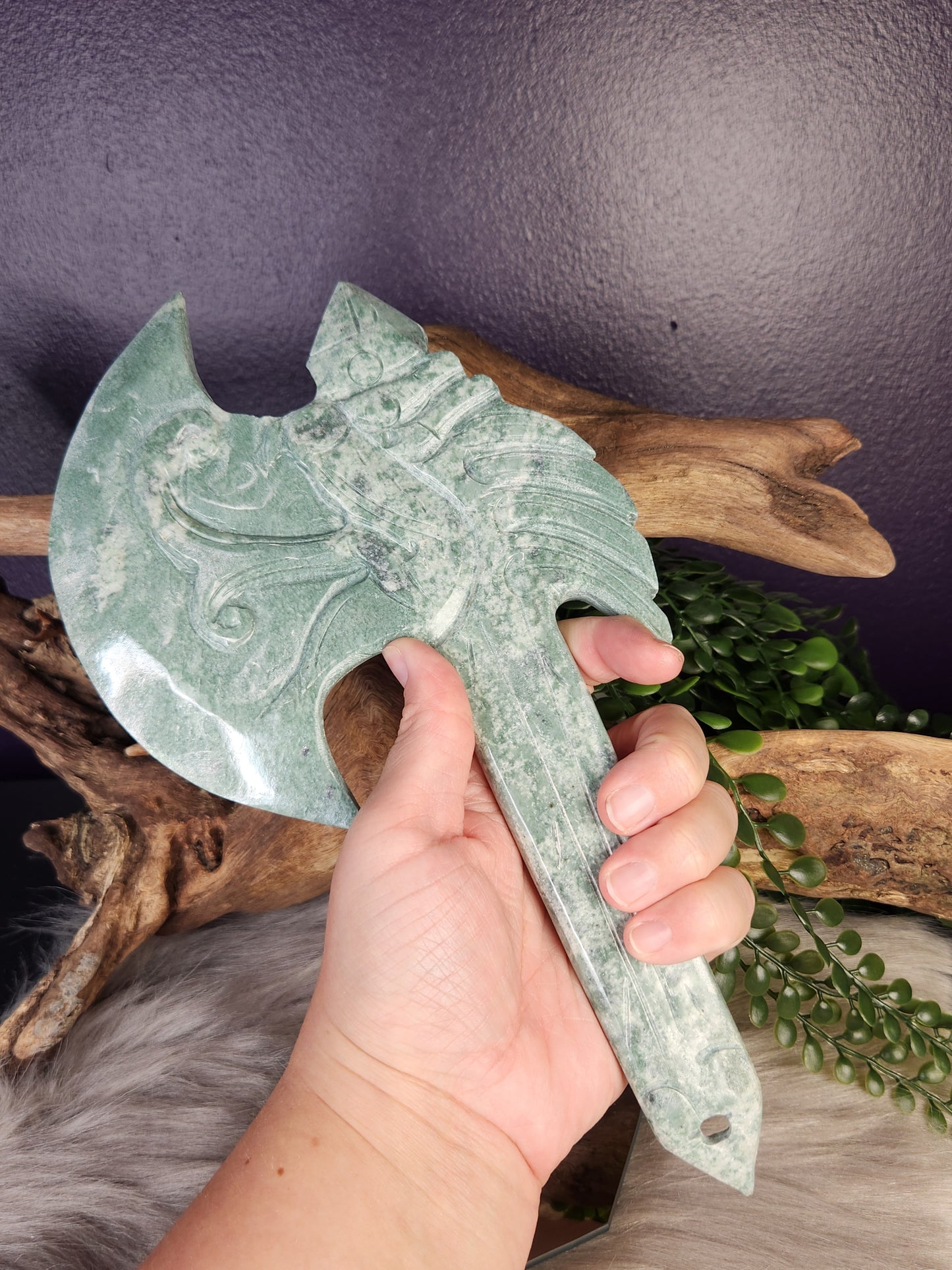 Green Jade | XL Tomahawk