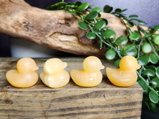 Orange Calcite | Mini Duckies