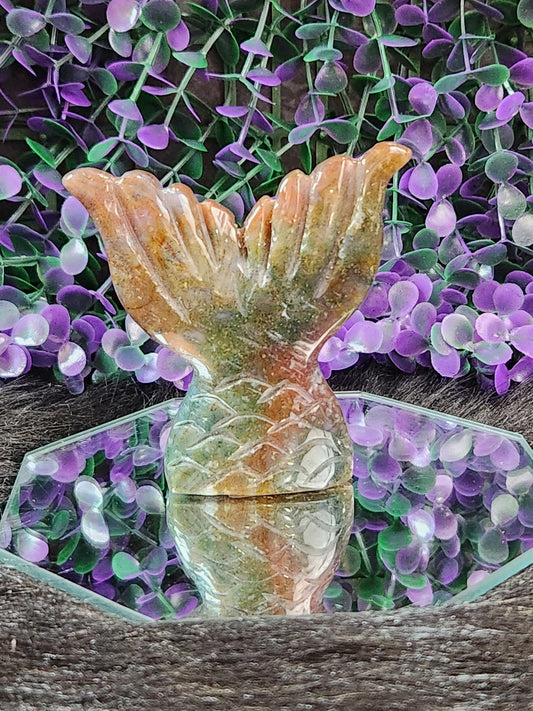 Moss Agate | Mermaid Tails