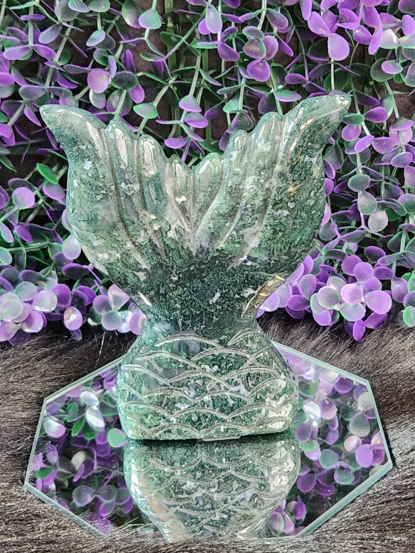 Moss Agate | Mermaid Tails