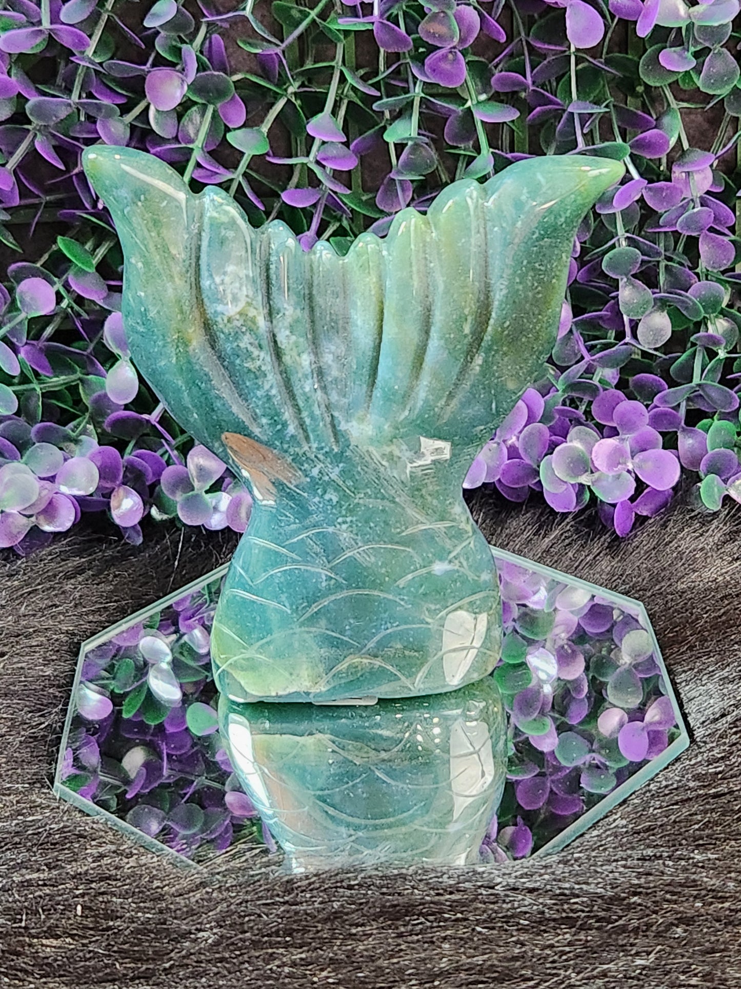 Moss Agate | Mermaid Tails