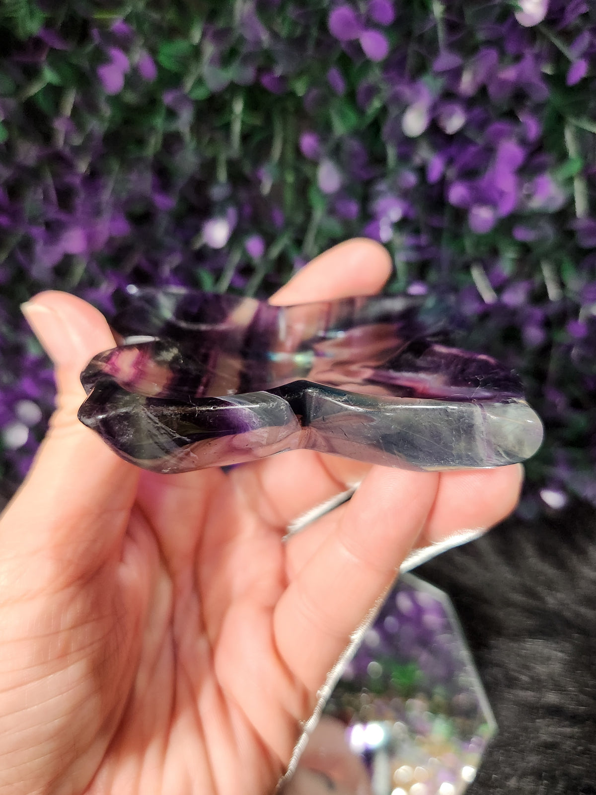 Fluorite Butterfly Dish