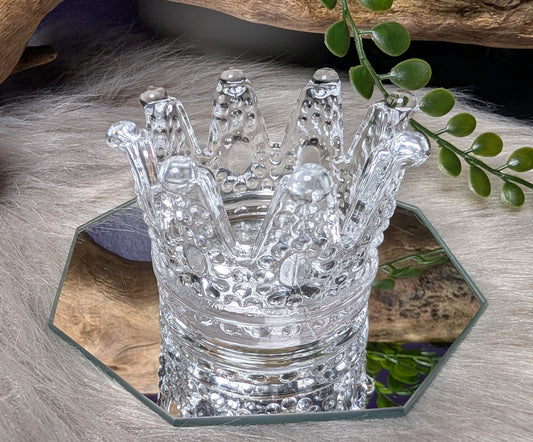 Glass Crown | Sphere Stand
